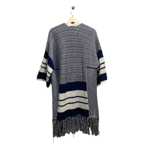 Libero Milano Italian Made Cardigan Blue One Size - Picture 10 of 12